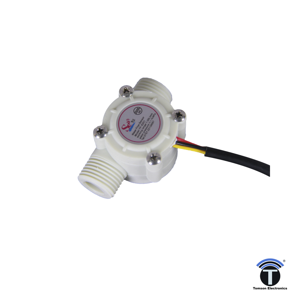 Water Flow Sensor Yf S201 Tomson Electronics 8128