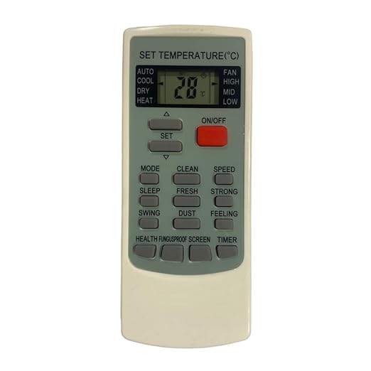 AC Remote Model 45 Compatible with Voltas Air Conditioners 