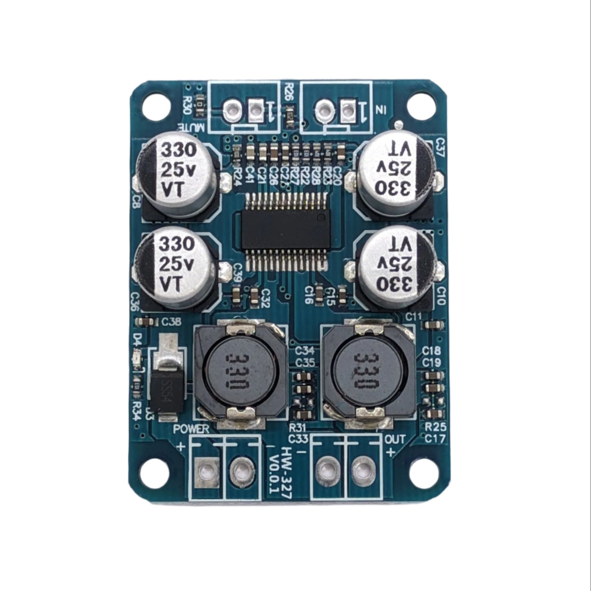 TPA3116 PBTL Mono Digital Amplifier Board 1x69W 12V 