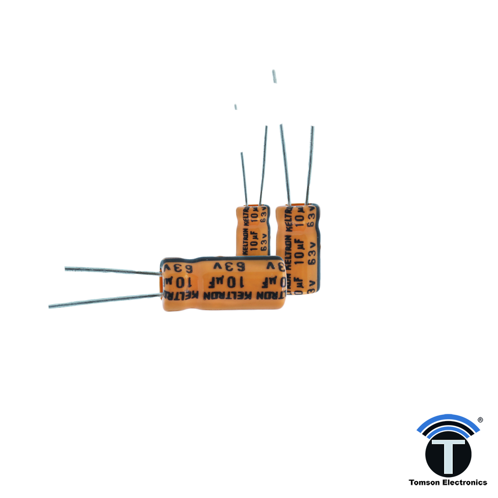 KELTRON 10 uF/63 V Radial Electrolytic Capacitor