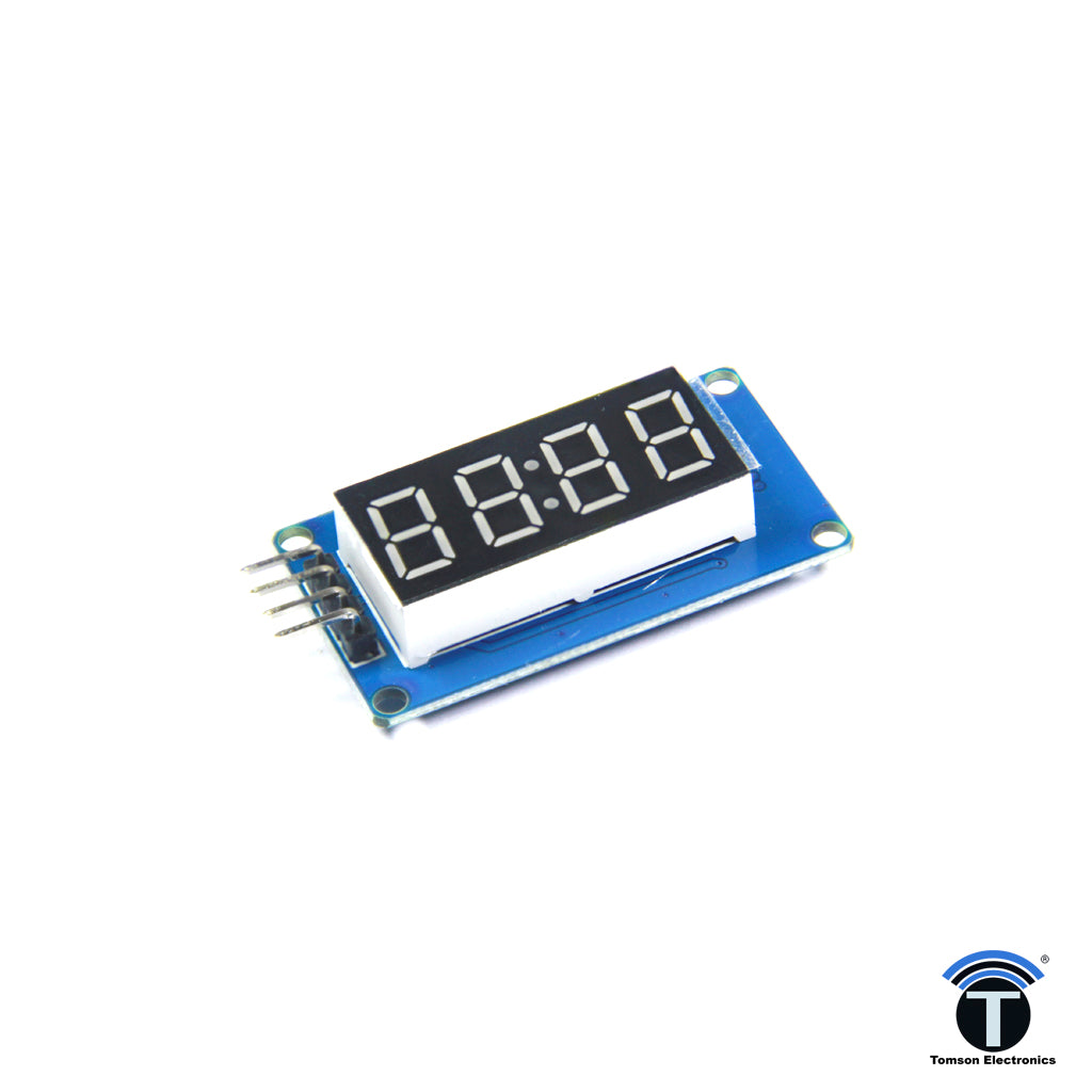 4 Digit I2C 7 Segment Display Module