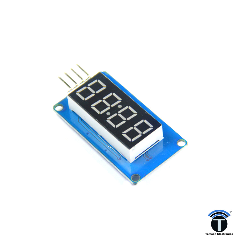 4 Digit I2C 7 Segment Display Module