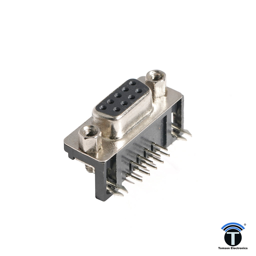 DB Connector 9PIN  Right Angle Female