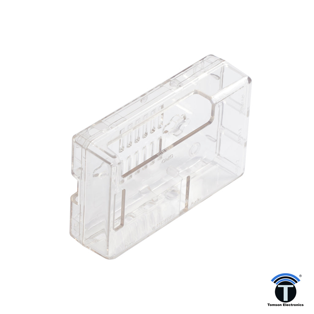 Raspberry PI-4 Case-Acrylic Clear