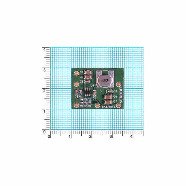 3.3V 7.5W Fixed Output DC DC Buck Converter Module 25.4 X 20 mm