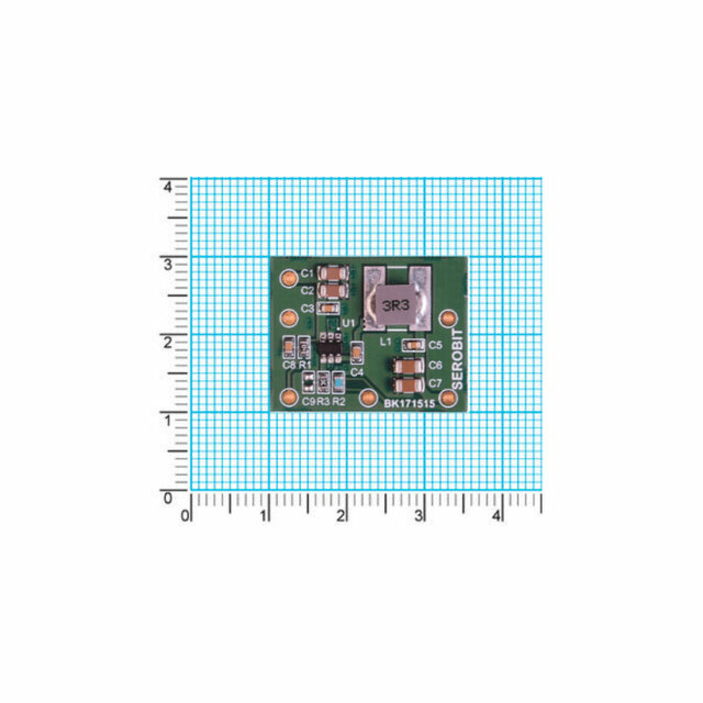 3.3V 7.5W Fixed Output DC DC Buck Converter Module 25.4 X 20 mm