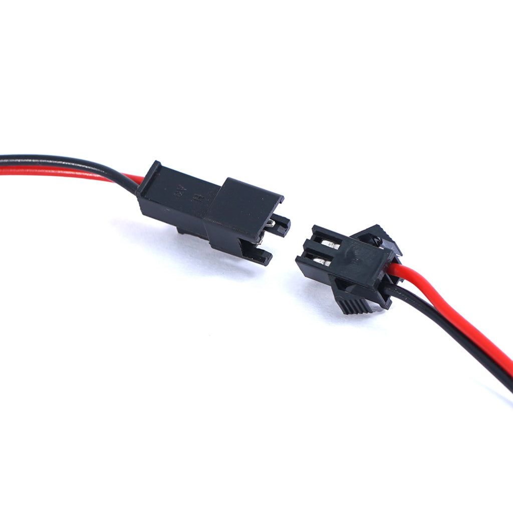 JST SM 2 Pin Plug Male and Female Connector Adapter with 150 mm Cable ...