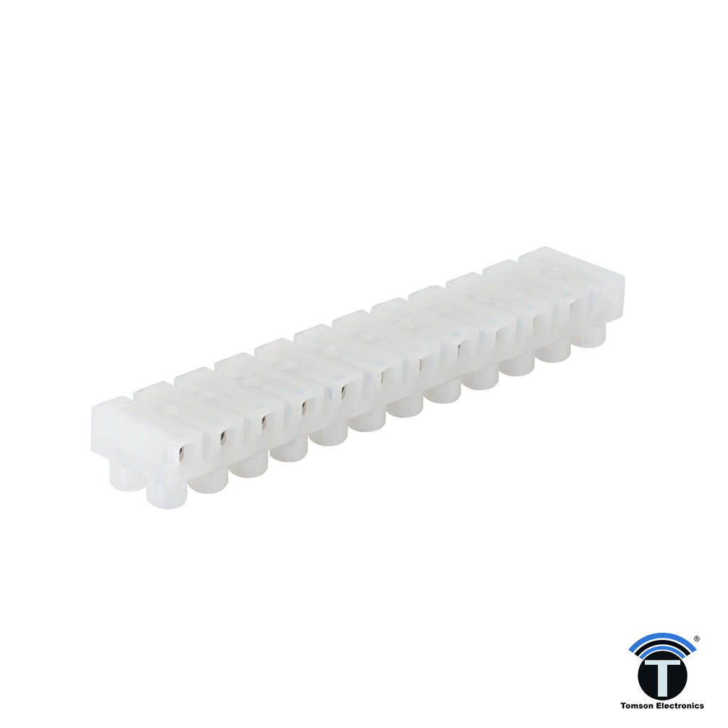 SE515 Terminal Strip 6A Sleek 12 Way